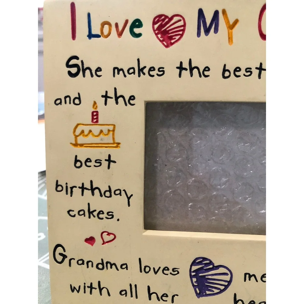 I Love My Grandma photo 3 x 2.25